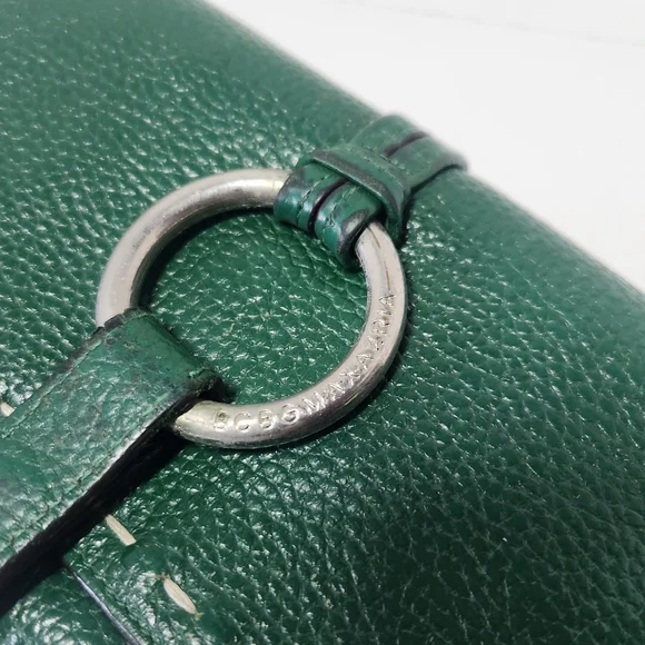 Bcbgmaxazria Large Green Leather Wallet - Picture 2 of 16